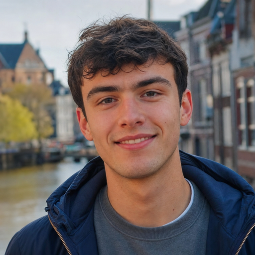 Fictional profile photo for M., Erasmus student